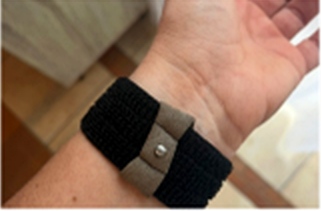 Earlier wrist-worn sensor prototype